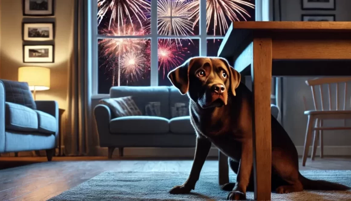 Helping Your Dog Cope with Loud Noises and Fireworks
